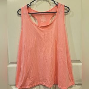 Pink work out tank top